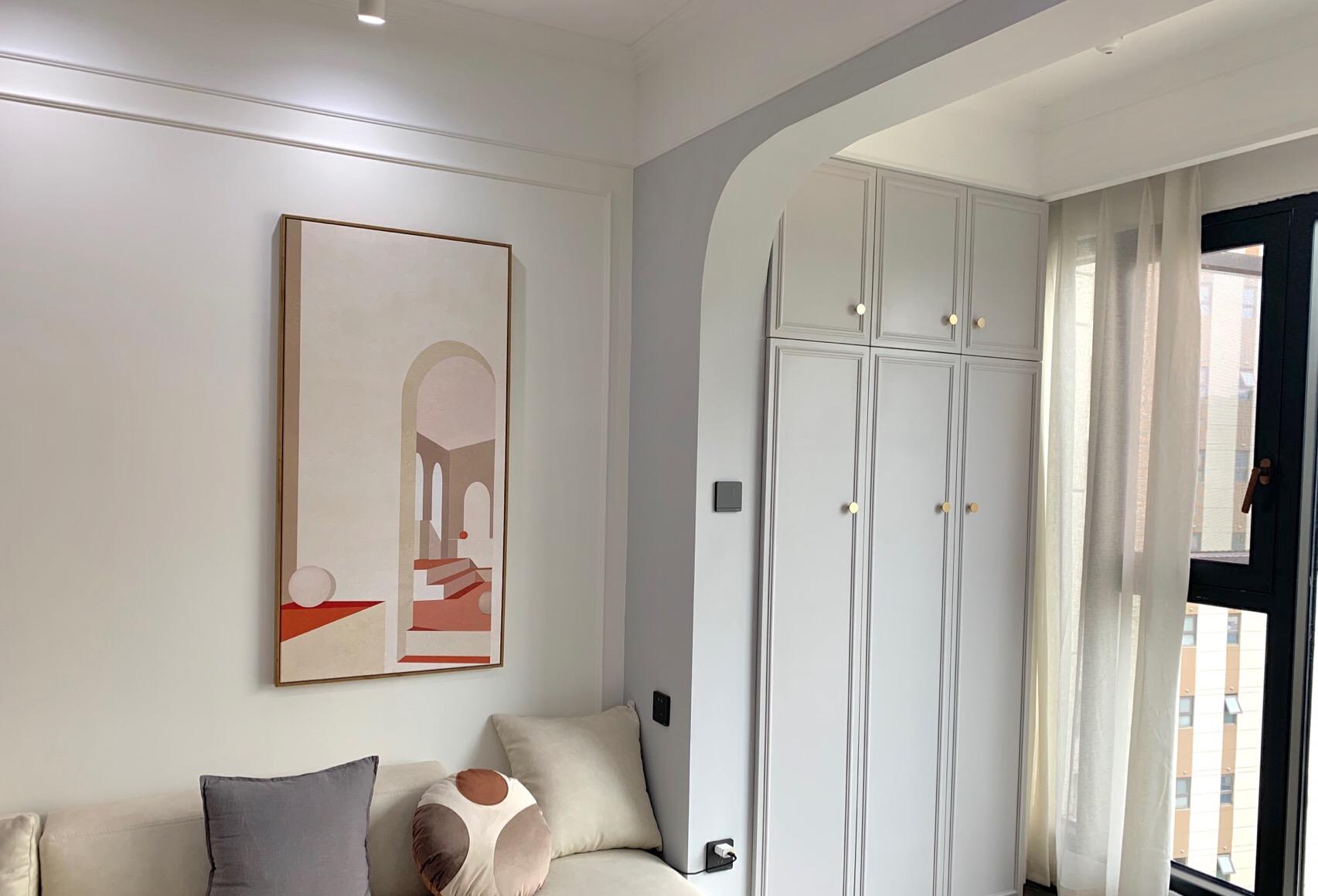 ▲漫长的装修终于结束，打扫干净布置齐家具家电，效果很满意！