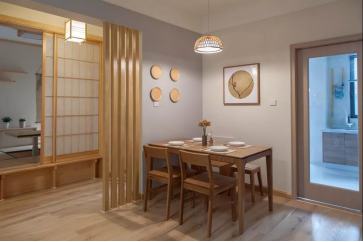 榻榻米|60平米紧凑小户型，3居室木质设计实用又温馨，好赞
