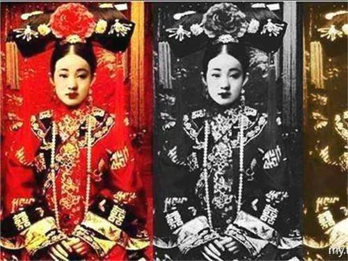 珍妃|高科技复原珍妃容貌，确实漂亮，像极一女明星，难怪光绪如此爱她