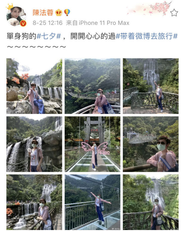陈法蓉|陈法蓉跟着蔡少芬一家大小回重庆，54岁的她孑然一身成电灯泡?