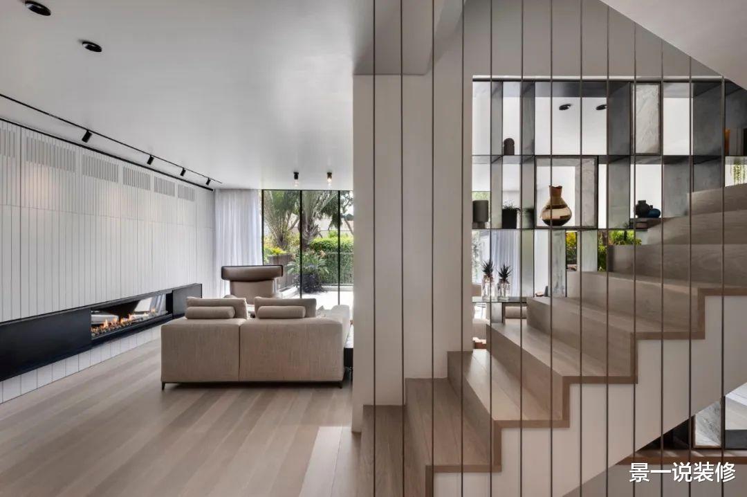 []现代轻奢风格别墅，黑白色的装修简单、大气好看，大爱啊！