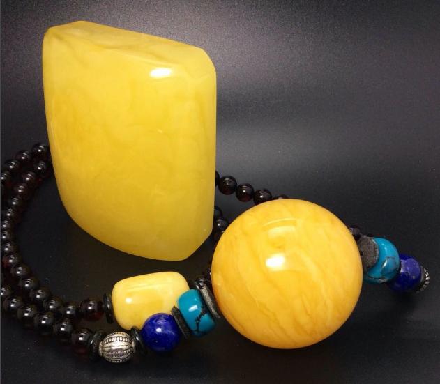 #琥珀蜜蜡#长期佩戴琥珀蜜蜡有什么好处？蜜蜡什么样的成色最好？