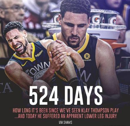 斯蒂芬·库里|汤普森报销，32岁的库里会效仿威少要求交易到夺冠热门队伍吗？