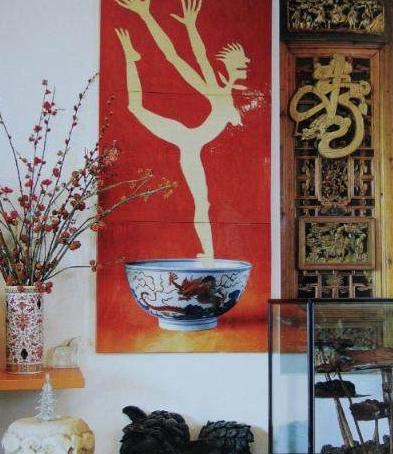 蔡国庆|带你看看蔡国庆的豪宅,家具都是拿来观赏的,还用玻璃罩封起来了