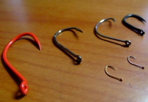 |淡水水域常用的几种鱼钩