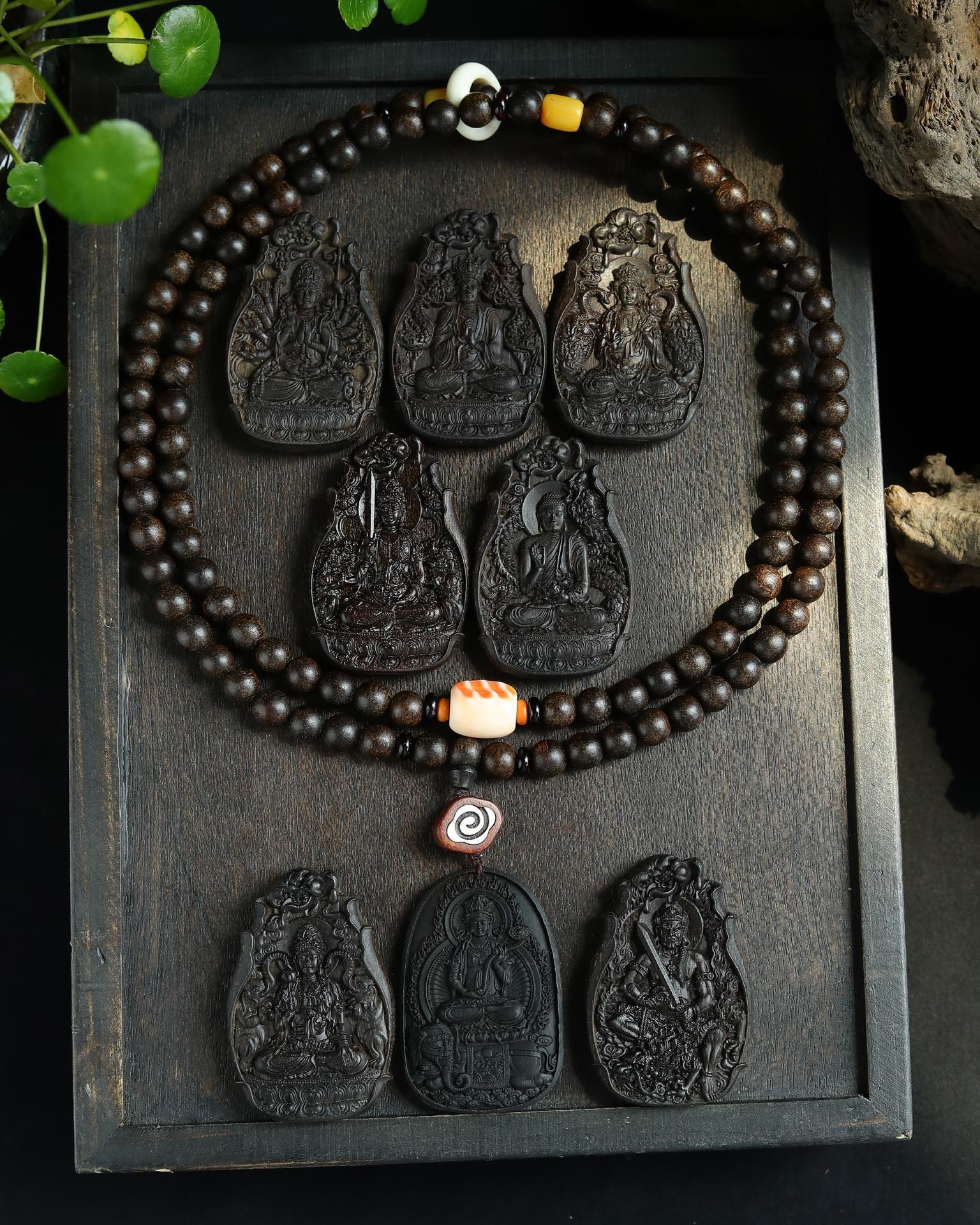 「蜜蜡」原创文玩沉香手串