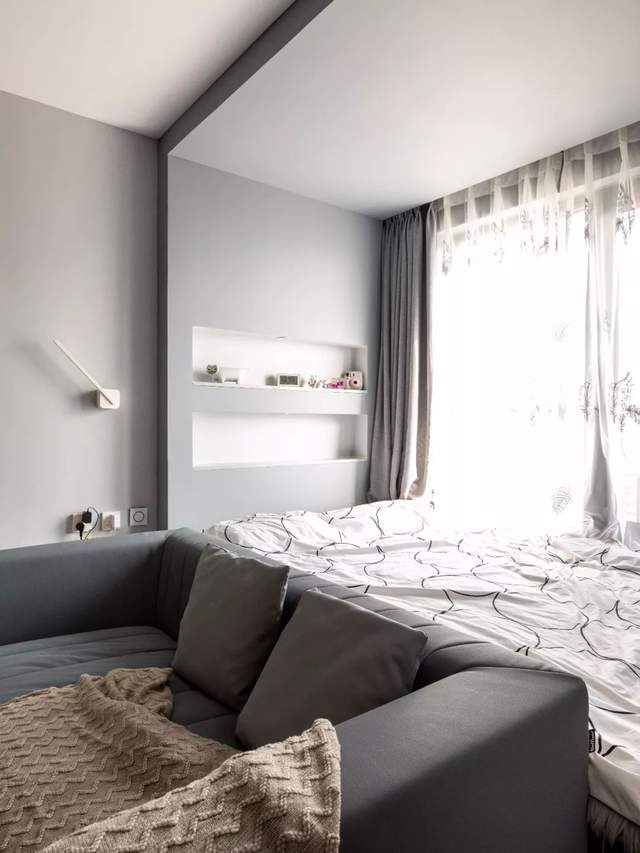 老年小妙招|53平精美小公寓,清新典雅,收纳充足,美与实用性并存的典范!