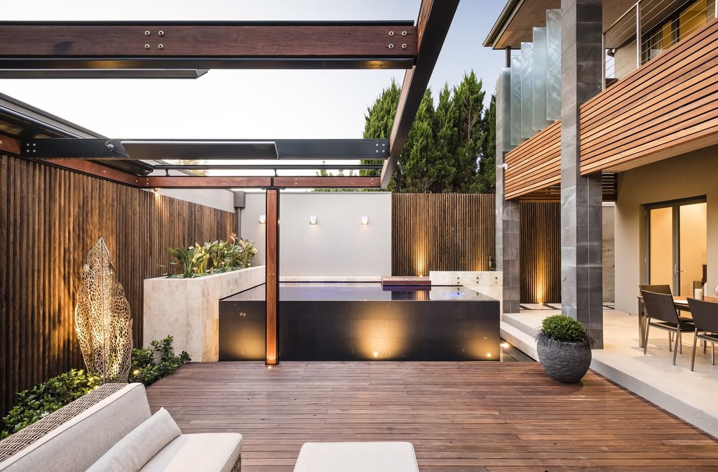 |玩转庭院：15个“现代庭院”花园设计案例，赶紧回家建一个吧！