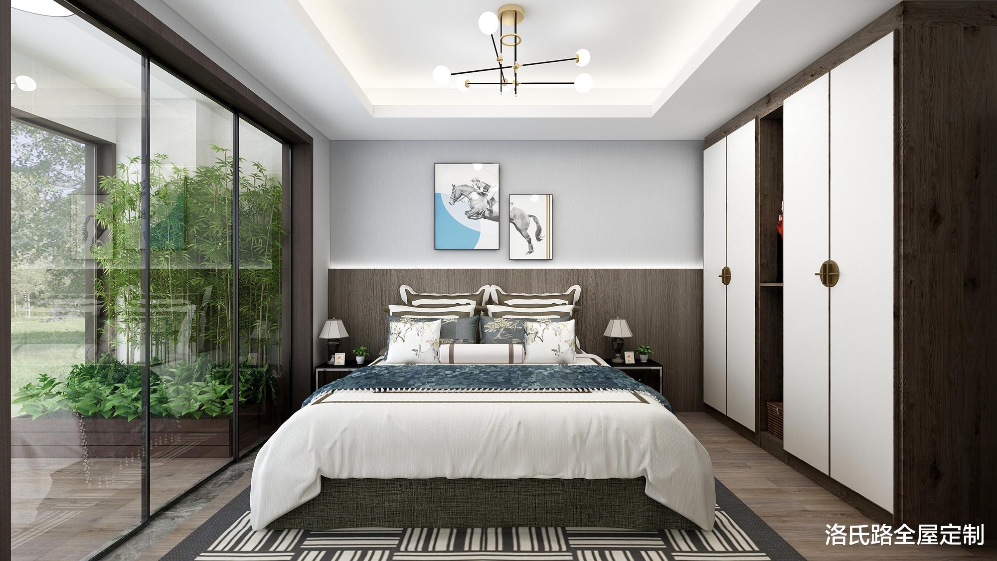 :125㎡新中式家居,山水行云,带你走进诗意的生活