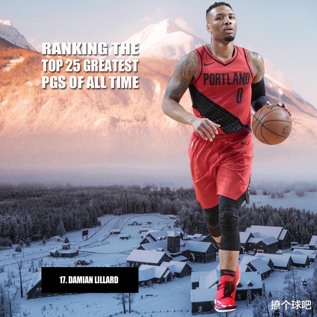 女排@美媒重排NBA历史前25控卫，现役6位入选榜单，欧文第16威少第10！