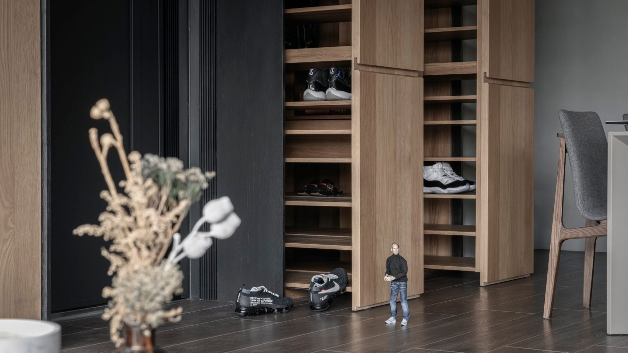 @115㎡极简风设计，见过最素雅的家，这才是简而不凡