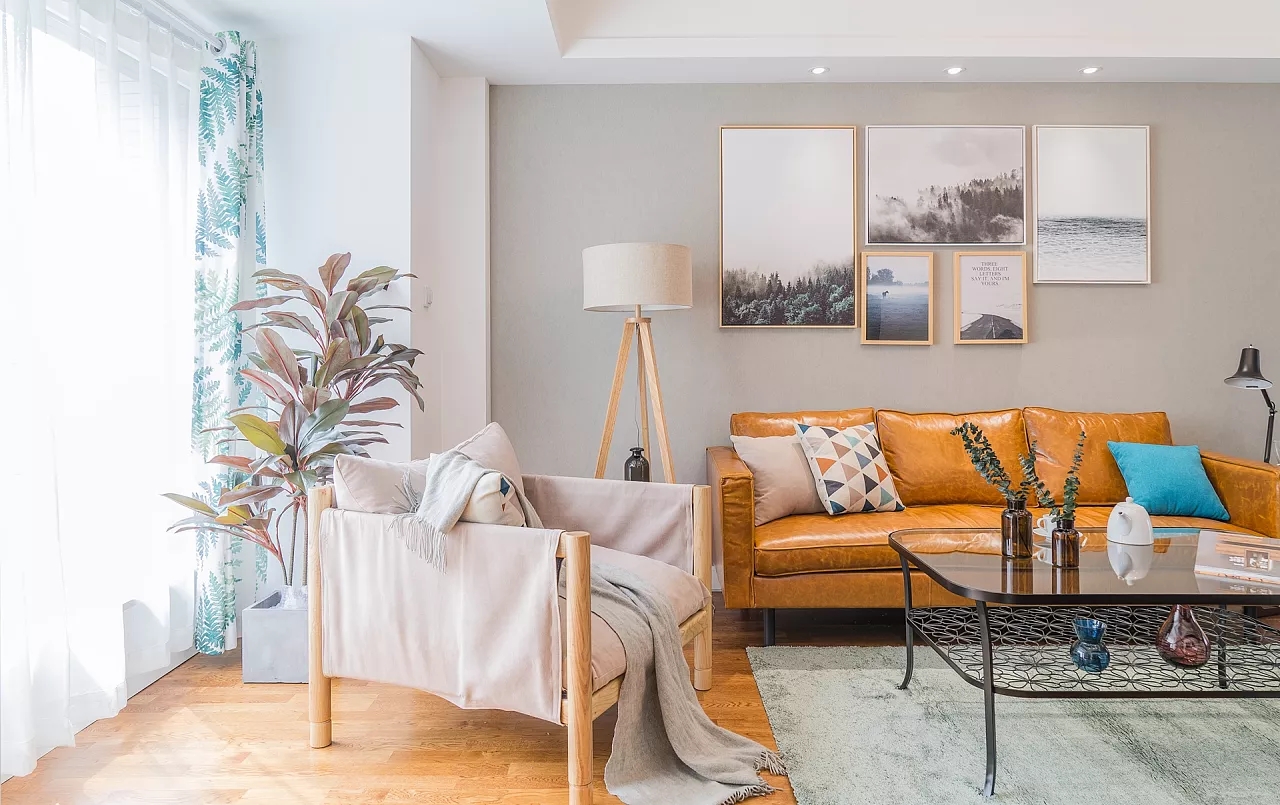 |80平小户型空间，北欧风设计，低预的首选