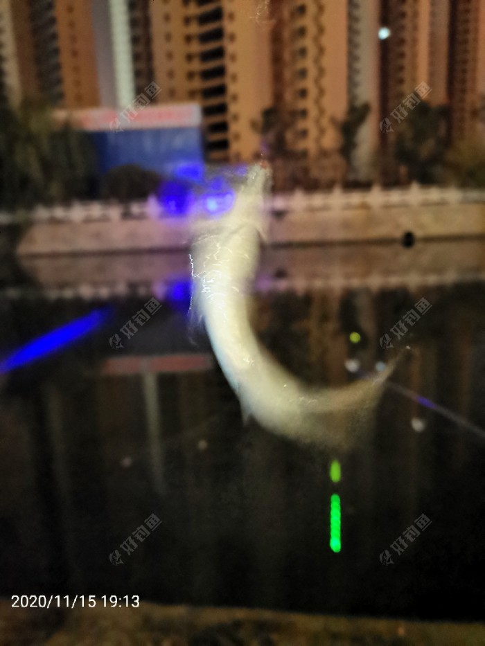 |夜晚手竿钓 小鱼闹死了