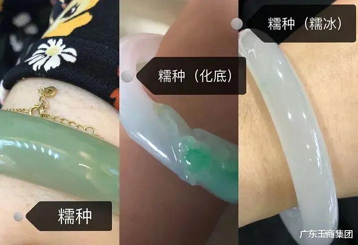 翡翠|翡翠豆种、糯种、冰种的区别，说得太透了！