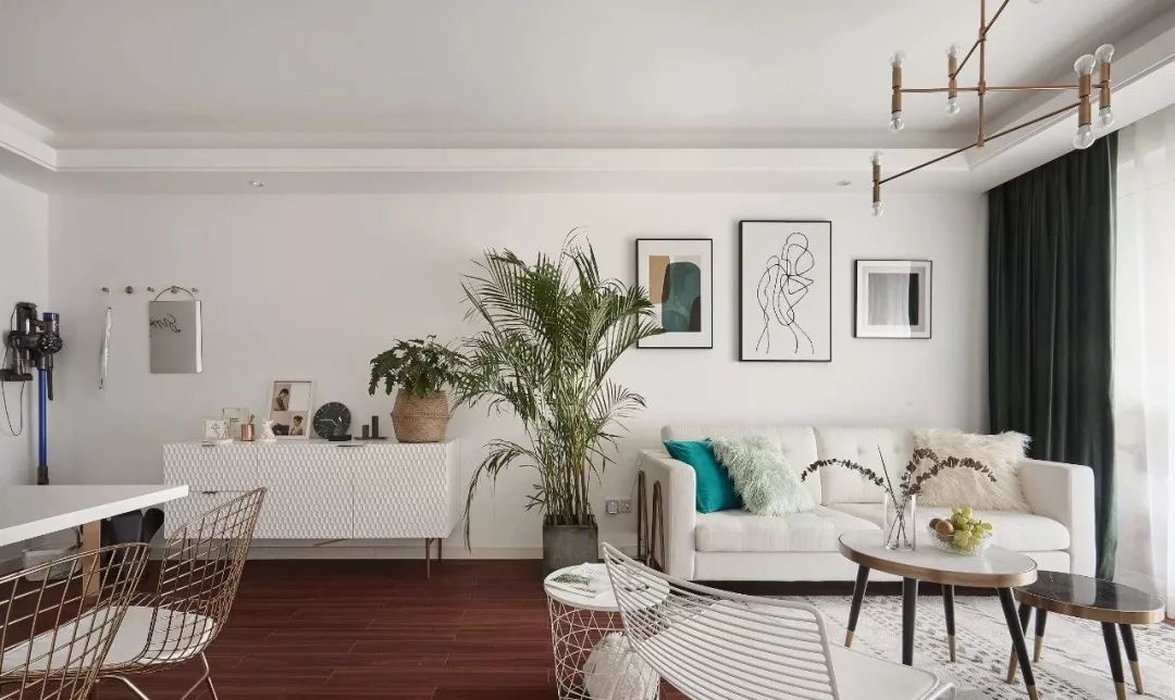 |103平北欧风设计,营造出典雅大方的家