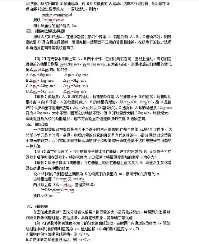 『物理』退休教师：高考物理五大专题例题精讲！全是套路，不拿高分才奇怪