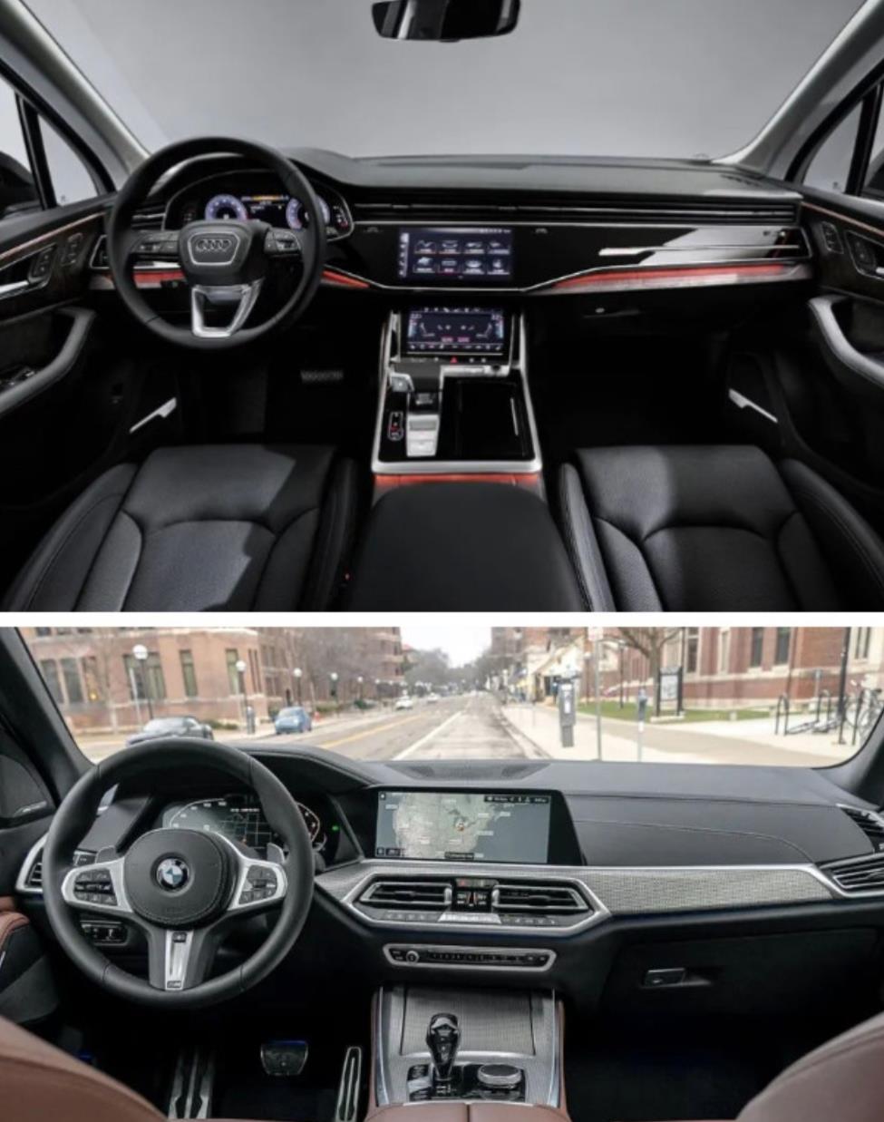 宝马X5|宝马X5和奥迪Q7谁才是真正豪华SUV？老司机：近景对比高低立现