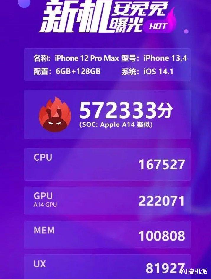 iphone12|iPhone 12确定10月10日发布？跑分曝光，这标准果粉买吗？