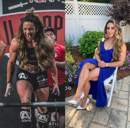 深蹲▲硬拉超过自己4倍体重，绝对的“力量女王”但又不失女神的魅力