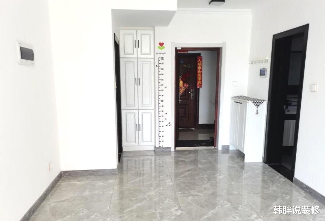 |70㎡简装新房,家具电器还没入户,全屋白墙不做吊顶照样圈粉无数