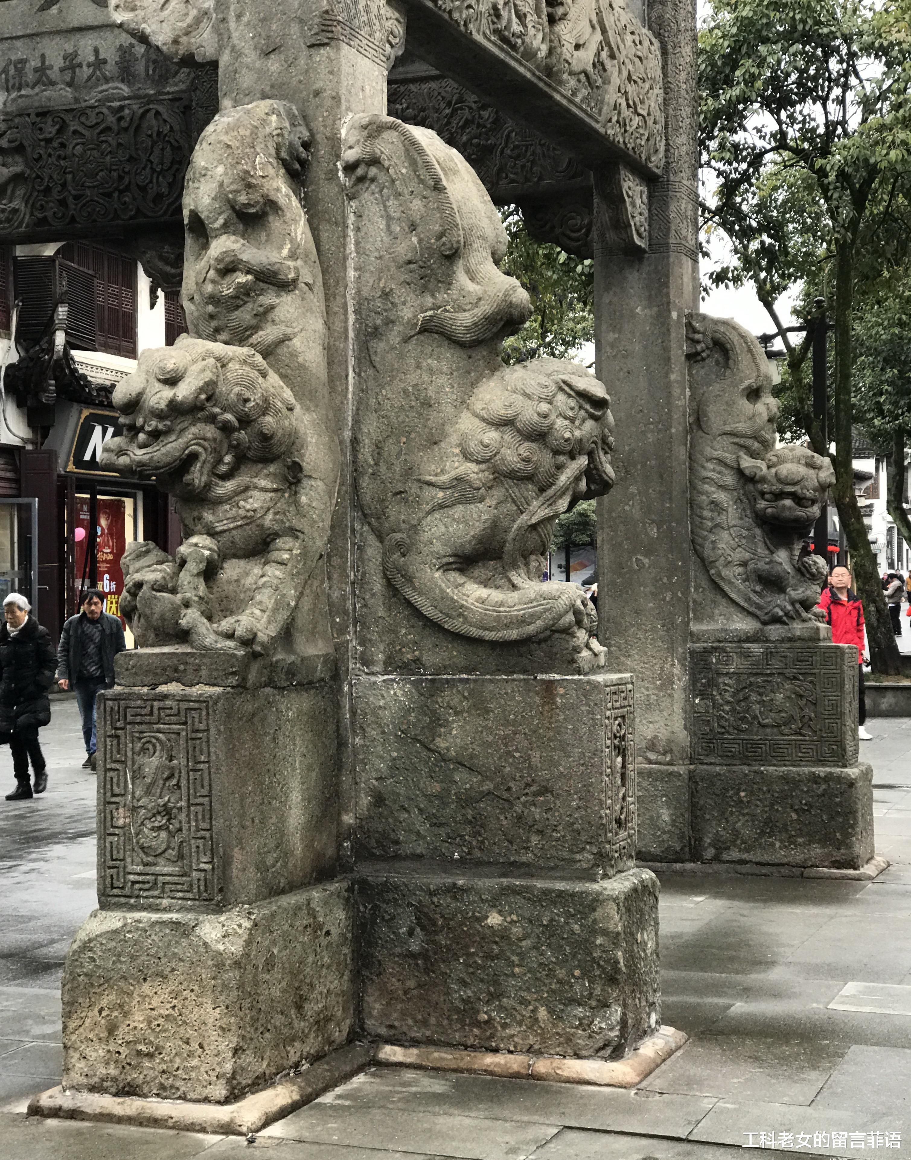 温泉|徽州古城里一座样式全国唯一的牌坊