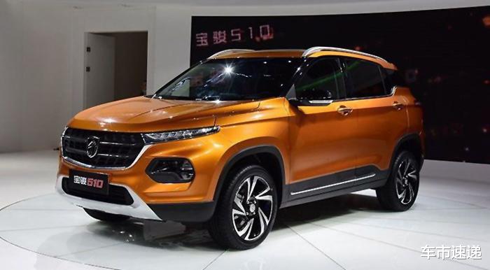 「宝骏510」小型SUV销冠易主，缤越名爵ZS上位快，最大的“黑马”是TA