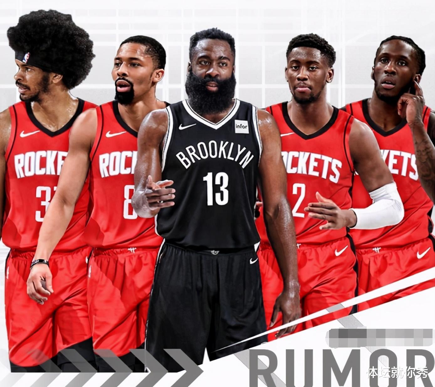 詹姆斯·哈登|哈登要去篮网组成超级三巨头？杨毅点评一针见血，火箭球迷高兴了