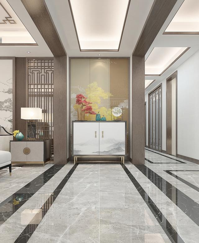 |从未见过这么温文尔雅装修，看完她家254平中式风，算是长见识了