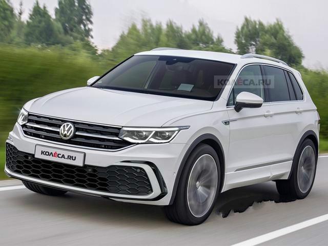 「大众途观」新一代Tiguan海外实拍，酷似途昂，搭2.0T动力，有望下半年上市