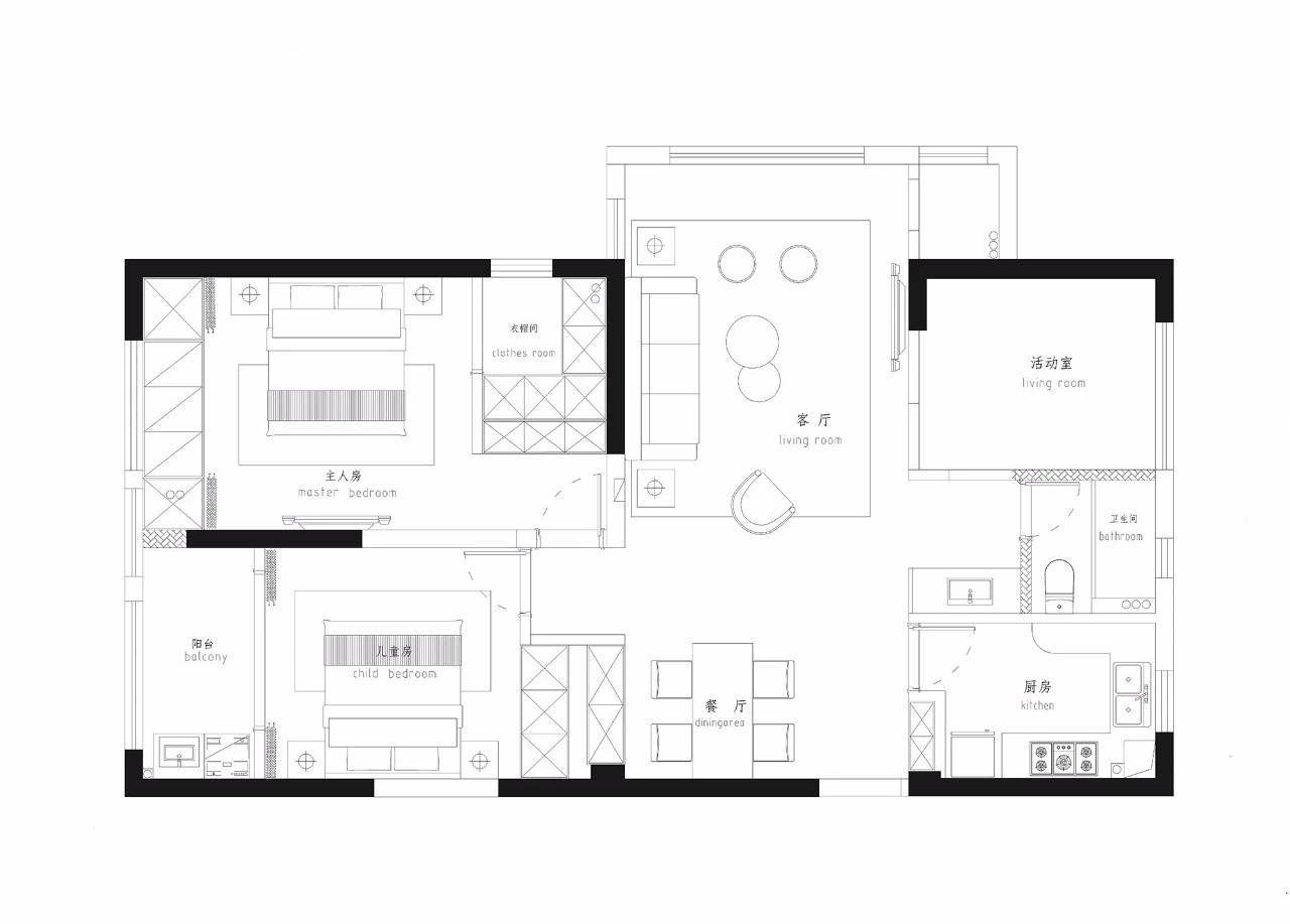|邻居花16万装修的105平米简约风格，比我家10万的都好