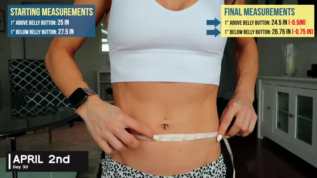 『健身』做真空腹一个月，腰围会发生什么变化？