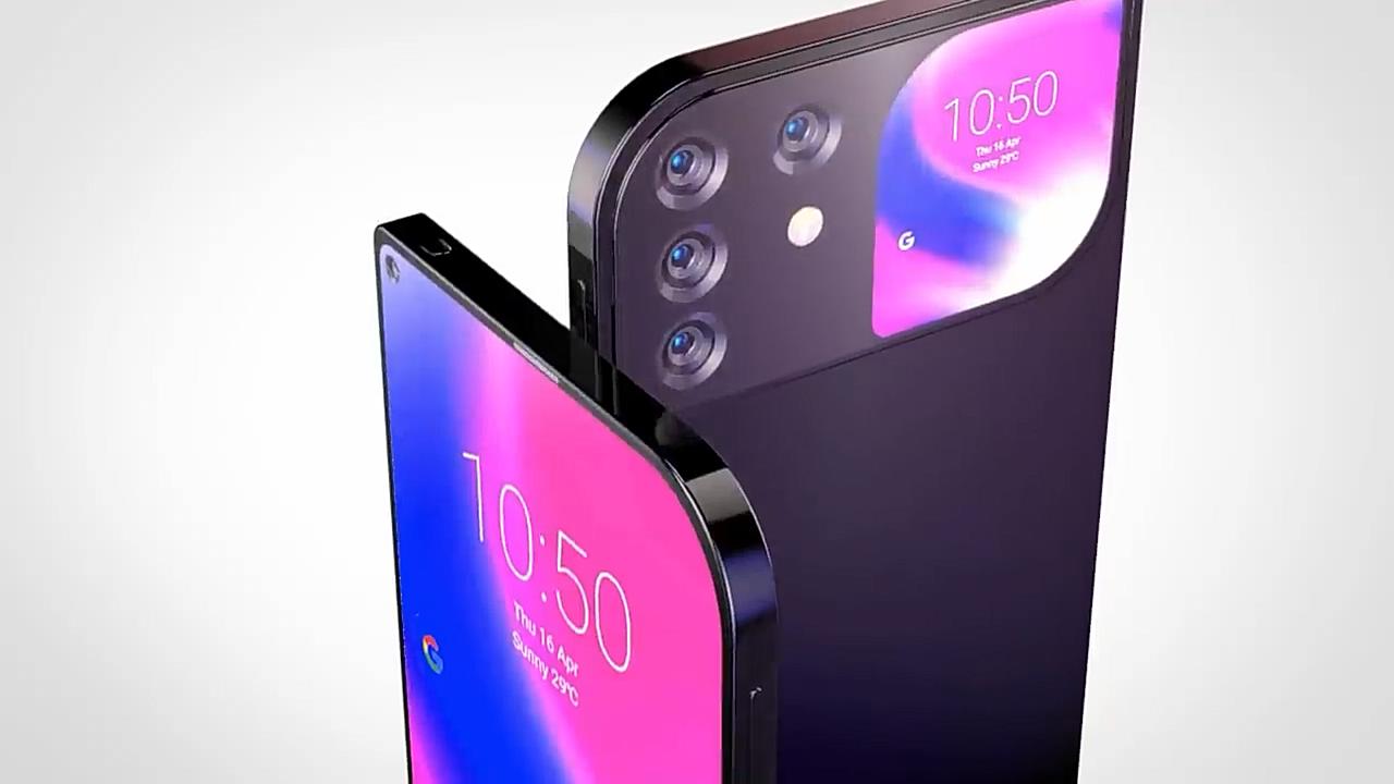 5G|小米20Pro概念图：柳叶机身打孔屏，手写笔配立体边框和背面屏