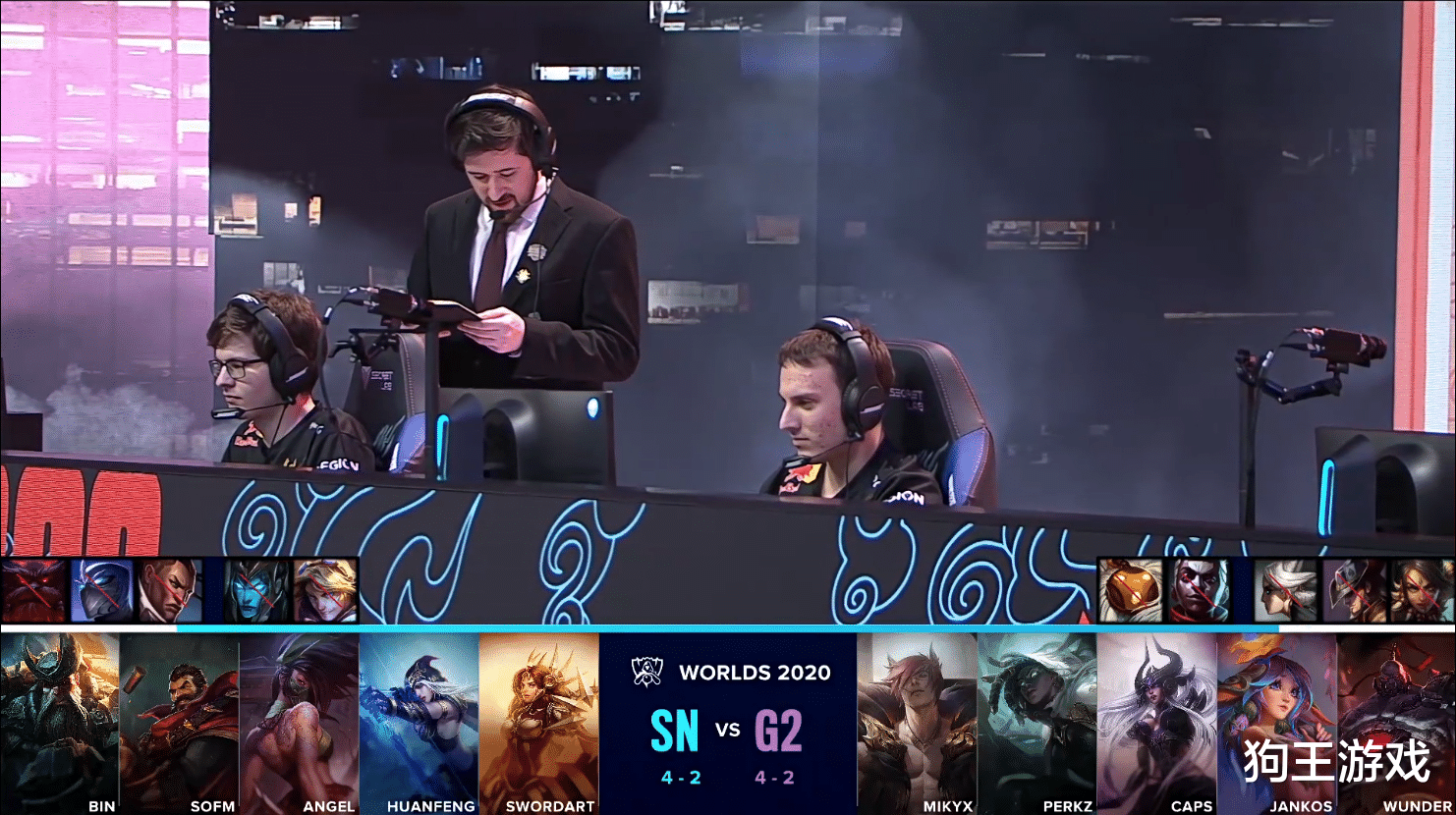 g2|SN奇迹团小组第一出线，G2全员陷入自闭，阿Bin最后打出名场面！