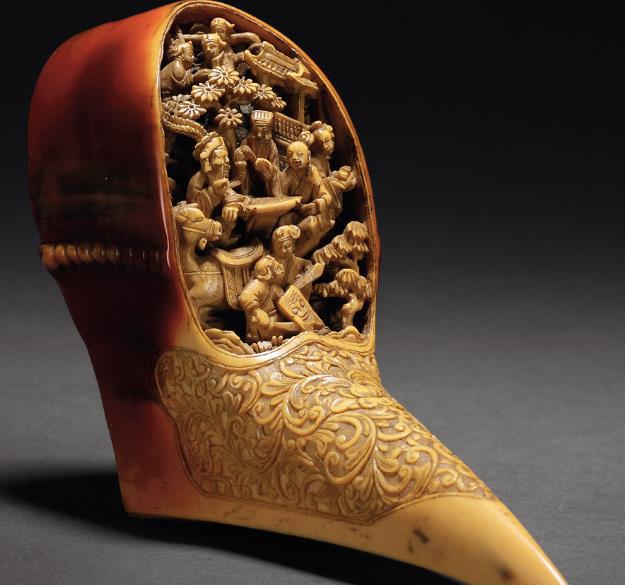 『大象』大象不长象牙后，人类盯上了盔犀鸟的头骨，它的价值堪比黄金