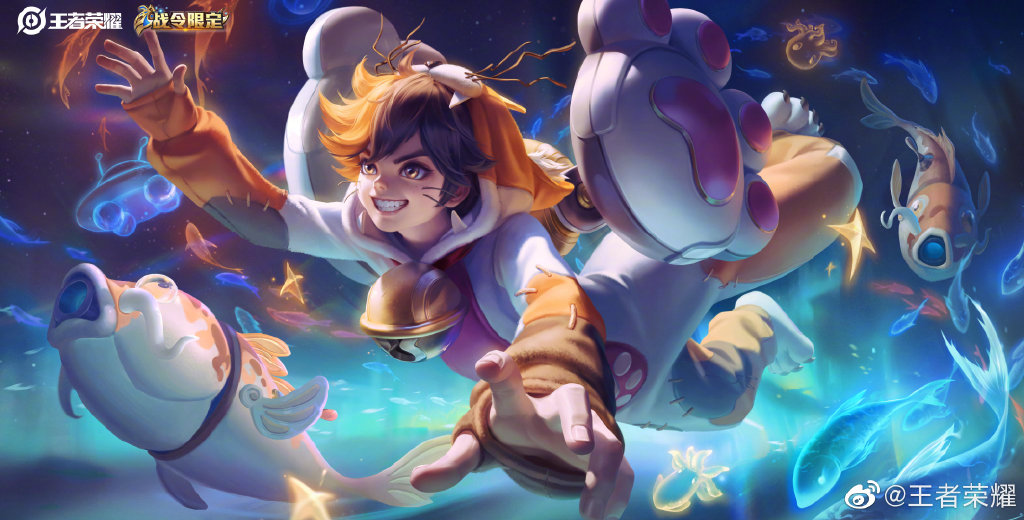 鲁班|蒙犽80级战令皮肤官宣，比小鲁班还萌，免费史诗皮肤堪比荣耀典藏