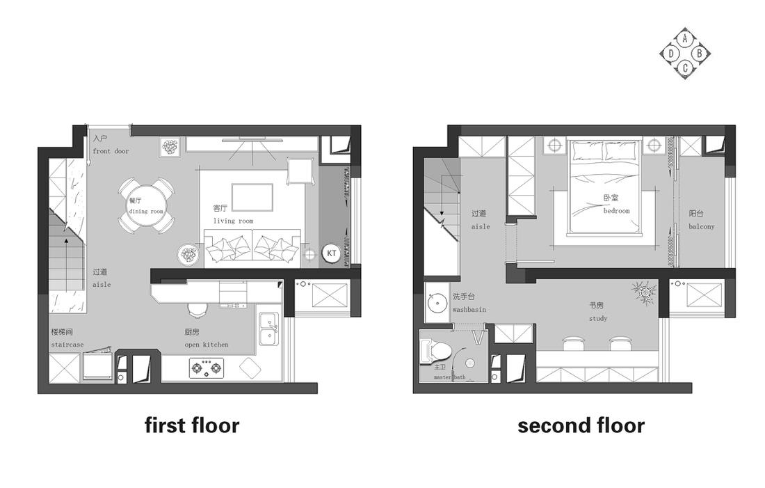 [热水器]为圆少时梦想，买下60㎡小复式，装修完朋友圈获赞N多，晒晒！
