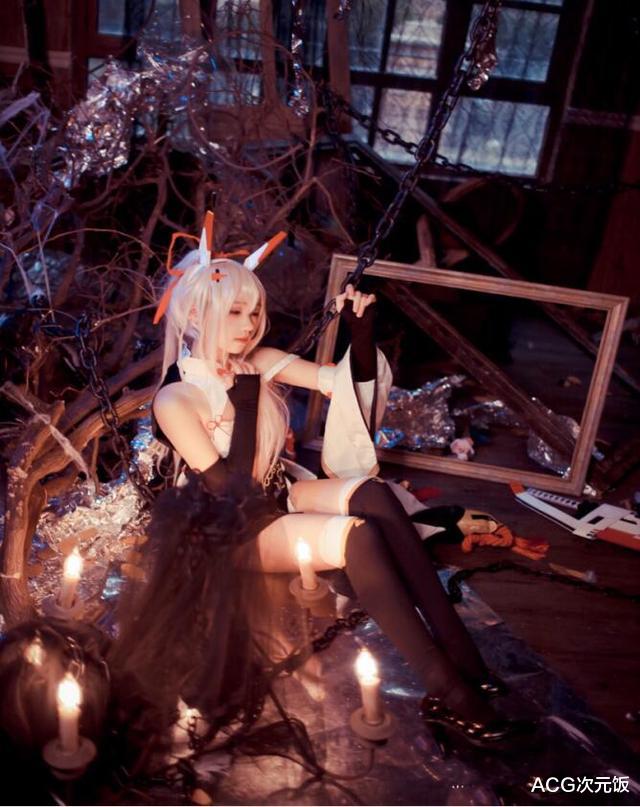 碧蓝航线@ACG最靓cos第57期:碧蓝航线绫波性感cos,谁来陪陪这孤寂少女