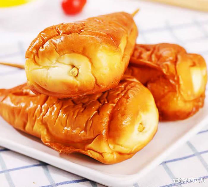 『面包』80后儿时的记忆-鸡腿面包，教你在家做，香甜松软，吃得眼泪流