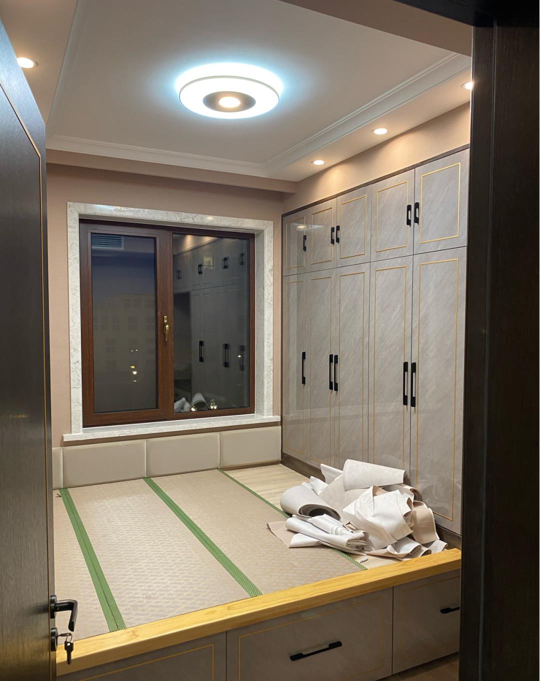 榻榻米|奢华新房硬装完工,单单硬装花了15万,朋友说档次高但少了温馨