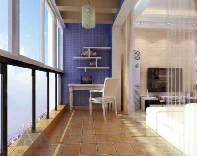 |客厅和阳台打通,邻居来参观,总觉得比他家大至少10平米,真好