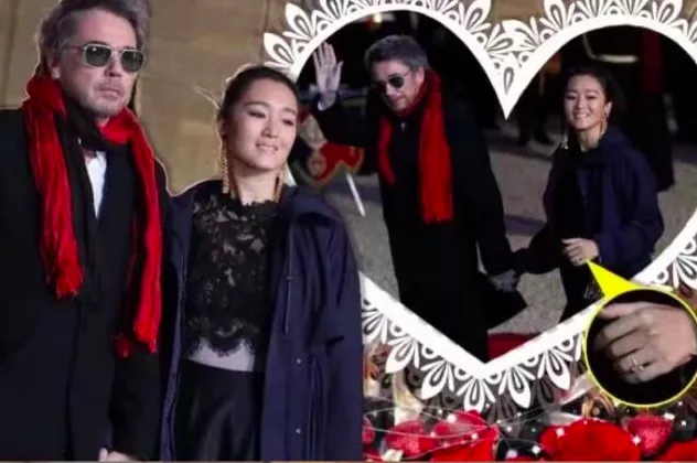 【巩俐】55岁巩俐法国逛街被拍 素颜超憔悴 竟比旁边72岁外国老公显老!