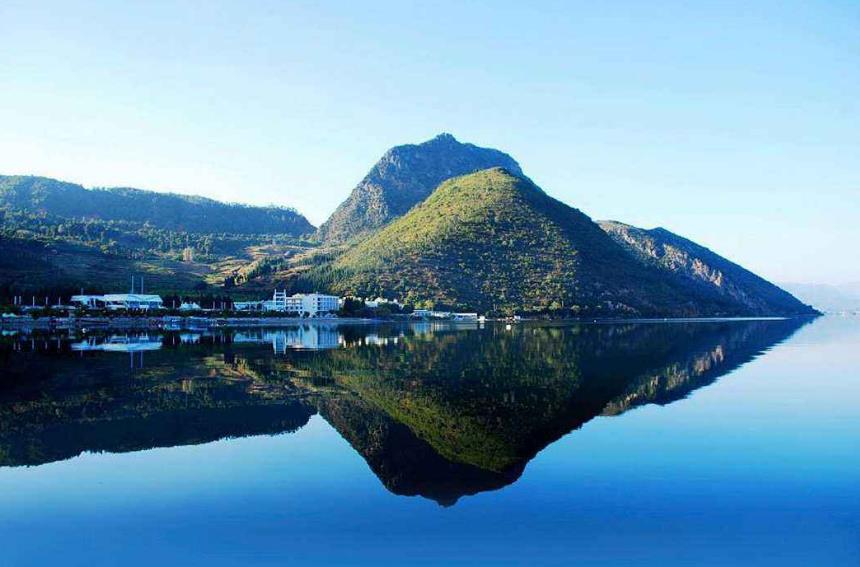 云南@云南第三大湖，蓄水量相当于15个滇池6个洱海，湖底藏有千年古城