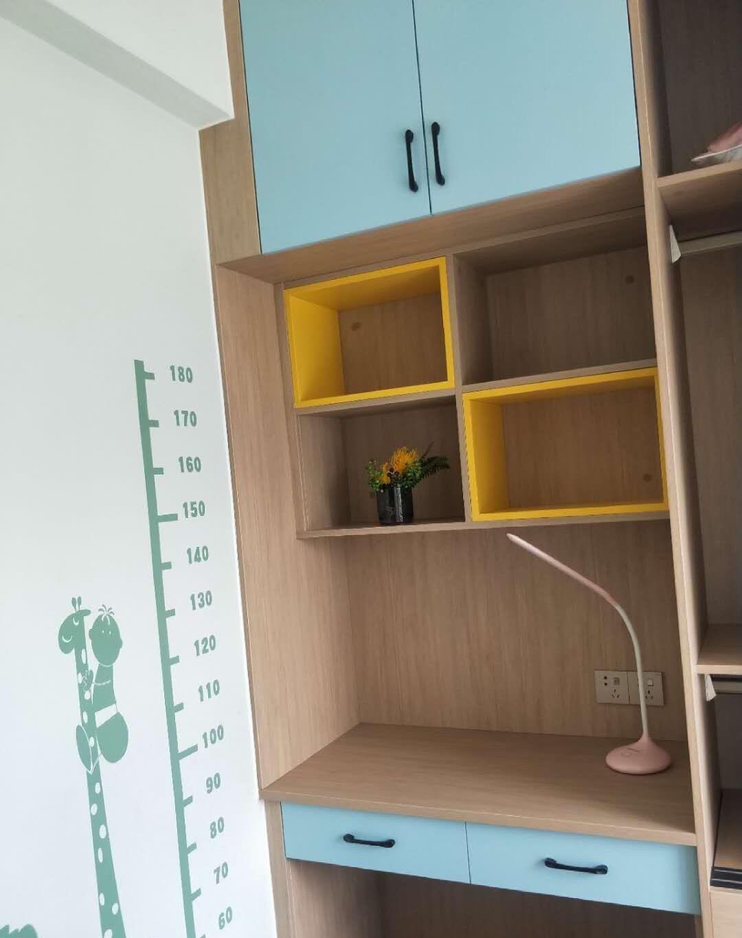 【】刚装修完工的新房，家具进场晾着通风中，家人都非常满意，晒晒！