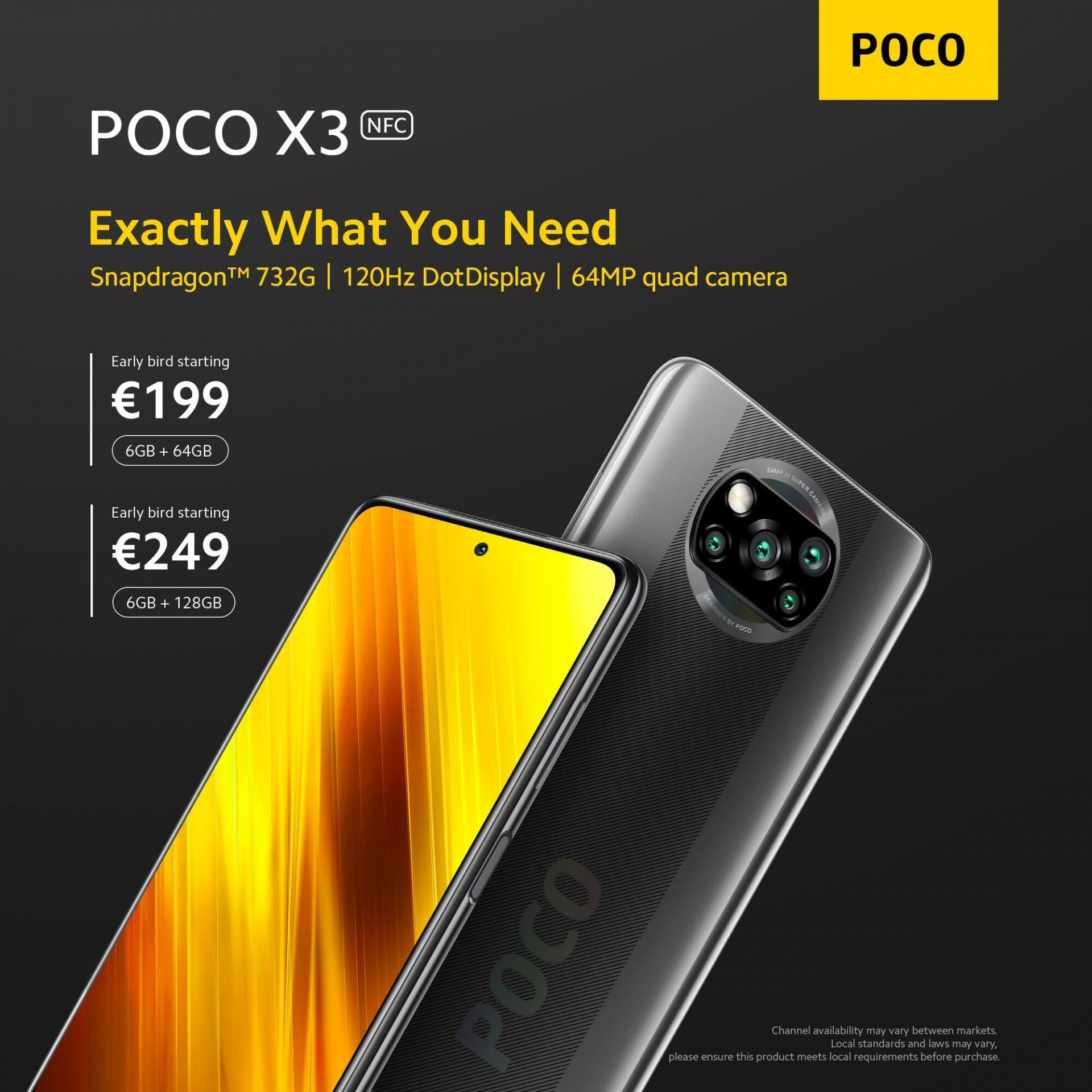 小米科技|小米POCO X3发布！延续高性价比，影像是一大卖点