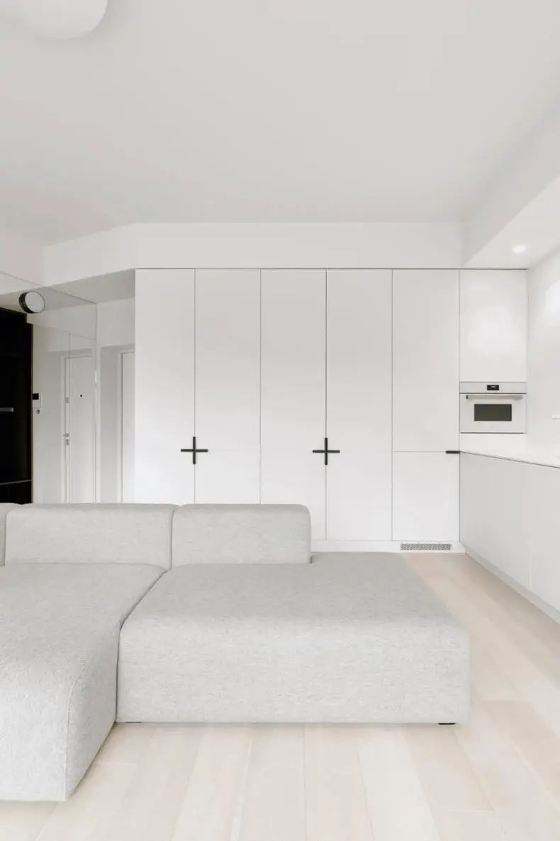 []40㎡简约风单身公寓，布局紧凑但不闭塞，巧妙的设计1㎡都没浪费！