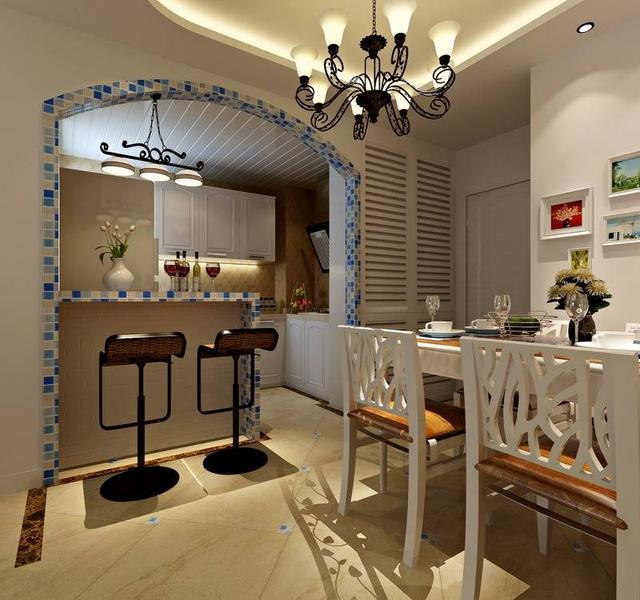 给家做个小吧台吧，其实很节省空间，又能增添浪漫情调！