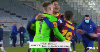 巴塞羅那|4-3，巴薩進決賽！特獅封神：6次救險，2次拒點！瘋狂慶祝