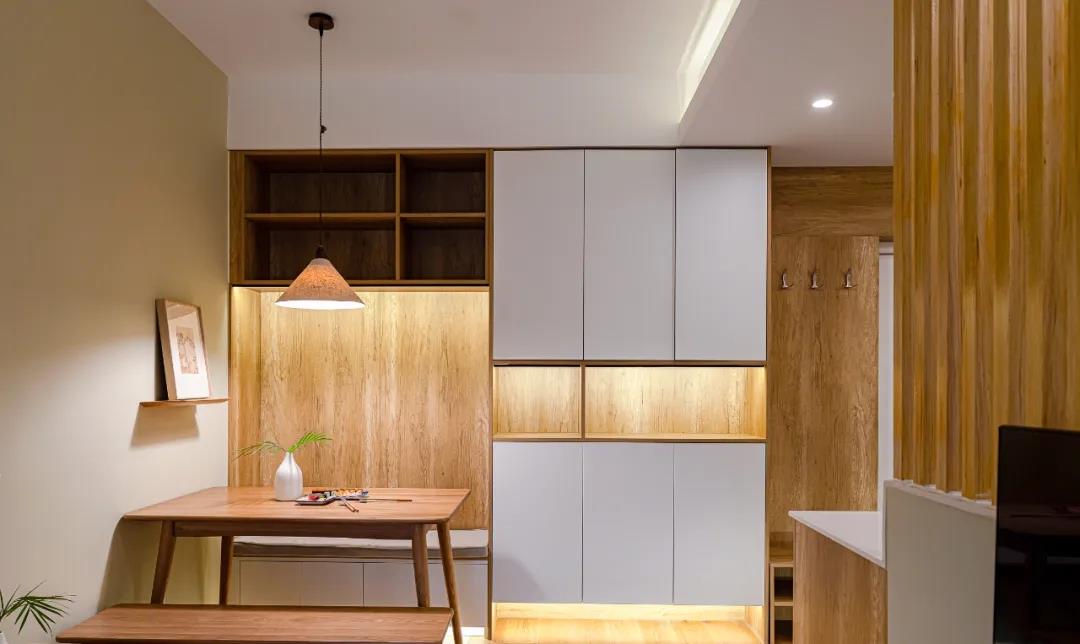 设计师|讲真，这套小户型装修真不错，功能齐备又敞亮，设计费没白花