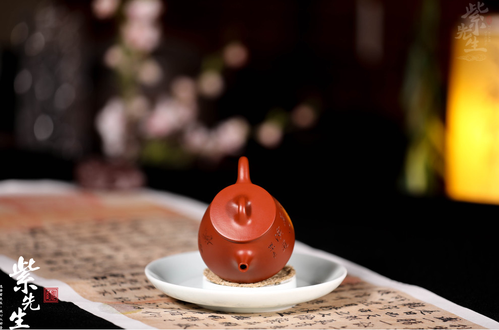 重金属|紫砂壶—紫先生：吐黑与茶垢