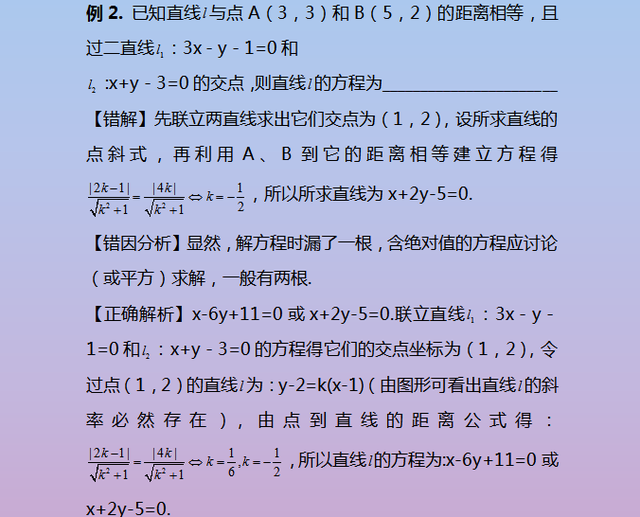 『数学』高考数学复习:精准分析经典易错题,高考要拿高分,一定要懂这个
